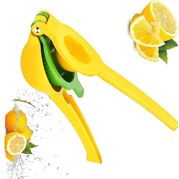 Citron- och Limepress - Manuell Metallpress för Citrusfrukter