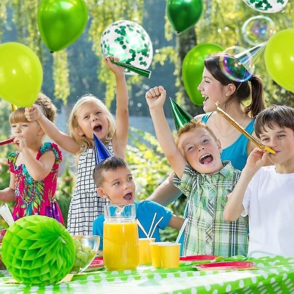 3. syntymäpäivän set, 3-vuotiaiden lasten syntymäpäiväkoristeet, jättiläinen numero 3 vihreä foliopallo