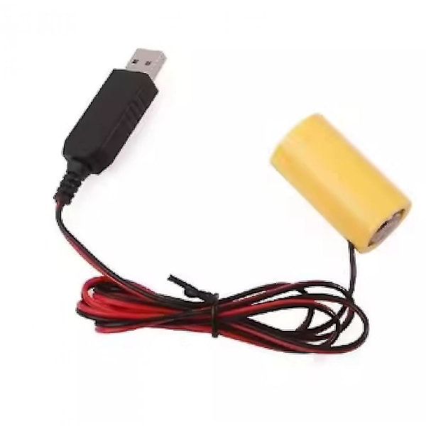Lr14 C Batteri Eliminator Usb Strømkabel Erstatter Lr14 C Batteri For Elektrisk Leker Flashlight Klokke