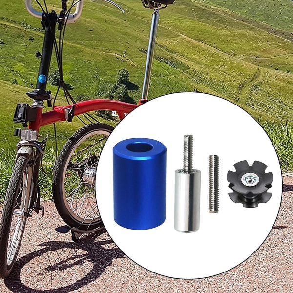 Holdbar Cykel Forgaffel Stjernemøtrik Installationsværktøj til Mountainbike Blå