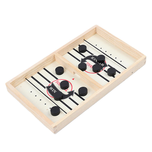 Skrivbordskatapultschack i trä Förälder-barn-interaktion Roligt snabbslingpuckspel inomhusspel