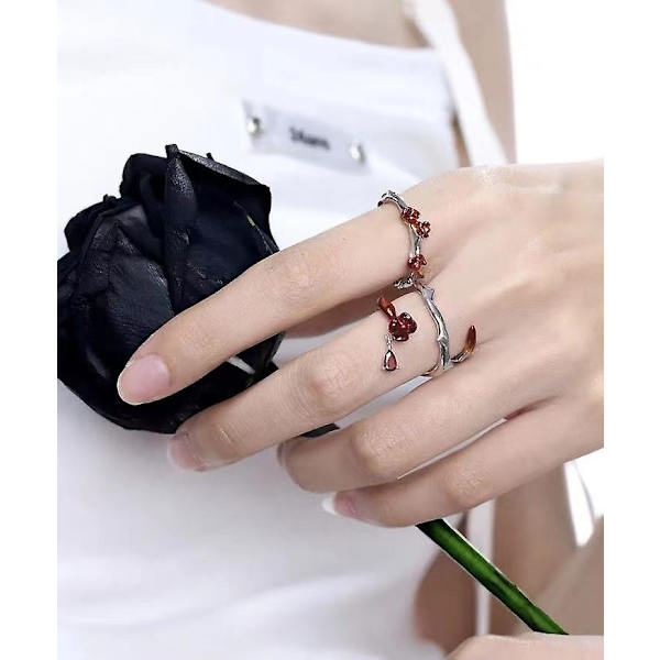 Legering Röd Ros Ring