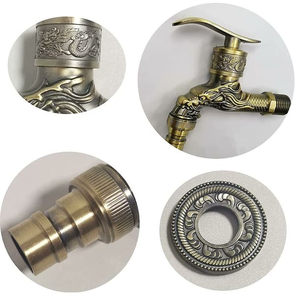 Vintage vandhane, antik messing vandhane