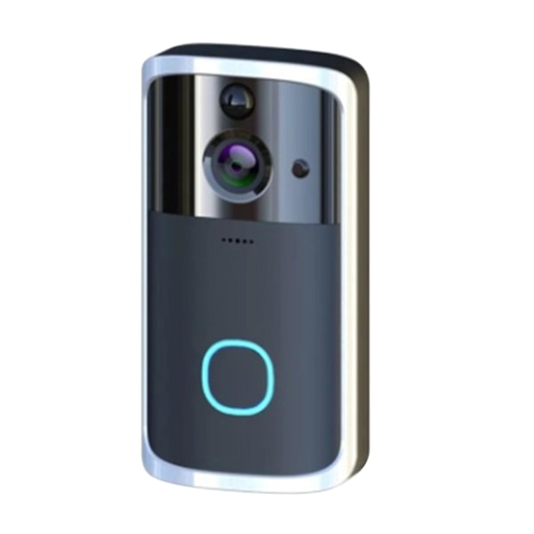 Trådlös Wifi Video Dörrklocka Smart Phone Dörr Ring Intercom Säkerhetskamera Klocka