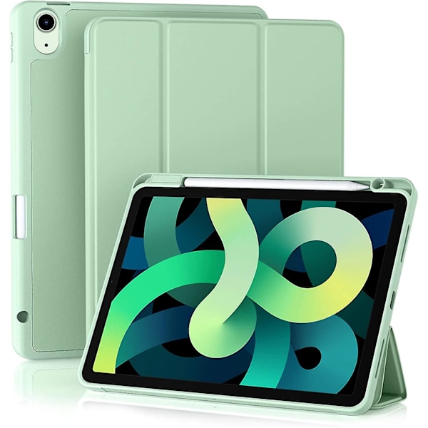 Fodral Kompatibelt Med Ipad Air 4:e Generation 2020 10.9 Tum [Pennhållare/2:a Pennladdning] [Automatisk Sömn/Vakna], Trivikt Stativ Smart Fodral