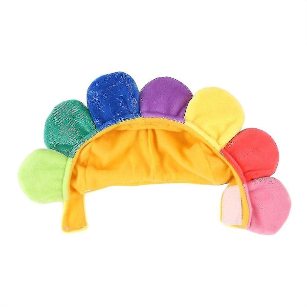 Solros Pet Hatt Halloween Katt Cosplay Hatt Husdjur Katt Mössa Rolig Katt Cosplay Mössa För Halloween Jul Fest Hund Katt Kostym