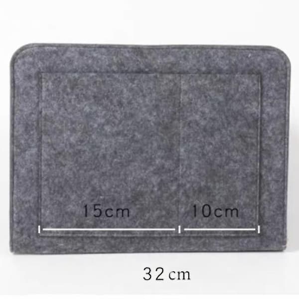 Sängbordspåse Fjärrkontroll Tablett Telefon Förvaring Artifact Sovrum Sovrum Soffa Förvaringsväska