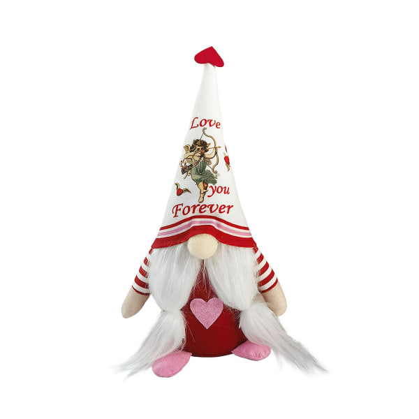 Splinterny Gnome Plys Halloween Dekoration Hylde Bord Romantisk Pejs Håndlavet Plys Legetøj（stil 2）