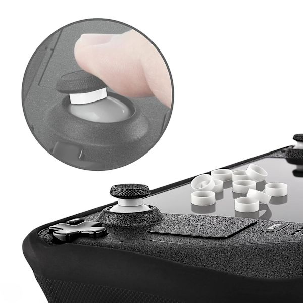Joystick-skydd, Osynligt Skydd Under Spel, Silikon, Kompatibel Med Steam Deck/Xbox/PS4/PS5 Speljoystick (100 st)