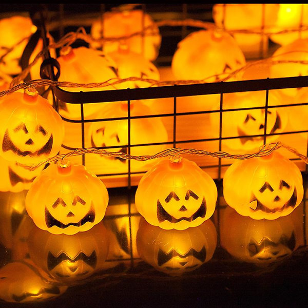Halloween gresskar lyskjede dekorasjoner festdekorasjoner