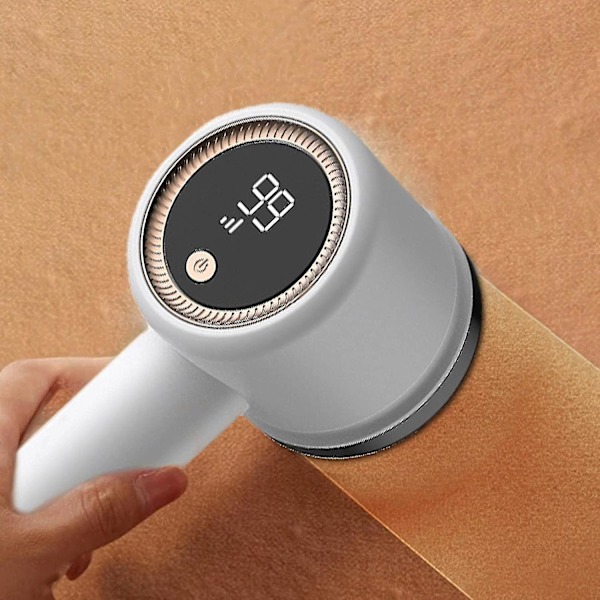 Laddningsbar Luddtrimmer för Kläder | Laddningsbar Tröja Luddtrimmer, med LED Digital Display för Kläder, Leggings, Soffa, Strumpor