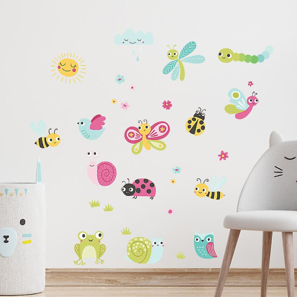 Print väggdekor för förskola baby barnrum väggdekoration, 1 set