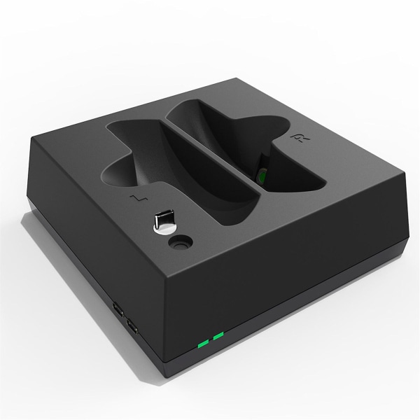 Kaksinkertainen pikalatausalustan lataustelakointiaseman jalusta PS VR2 -ohjaimen VR-kahvan lisävarusteille