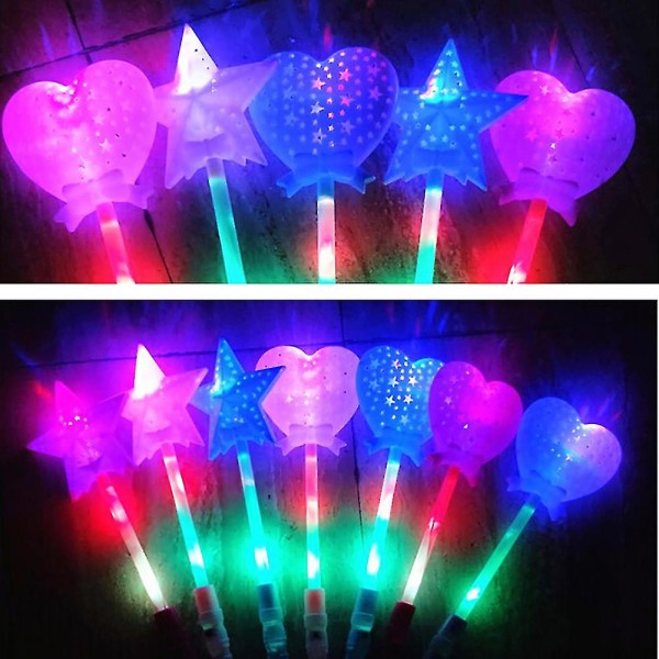 Magic Luminous Star Led Glow Stick Blinkende Light Up Wand Party Concert Toy