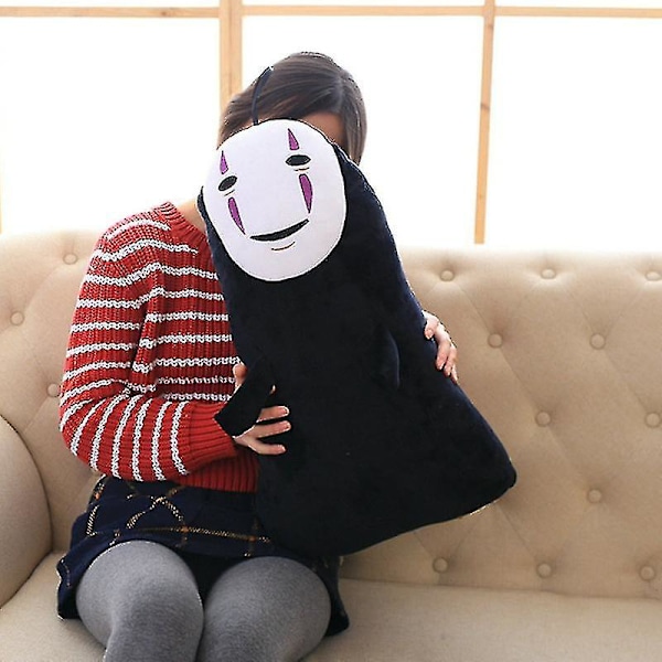 Spirited Away No Face Rollspel Plyschleksak Barnens Vän Present (45cm)