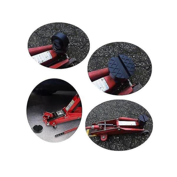 Starlight-pakke med 2 gummiblokkbuffer hydraulisk jekk auto pute biljekk bilheiser auto solid beskytt bunn