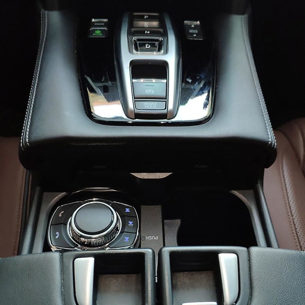 Universal bil trådløs ratkontrolknap med LED lys 8-tastfunktioner til bil Android Navigation Player