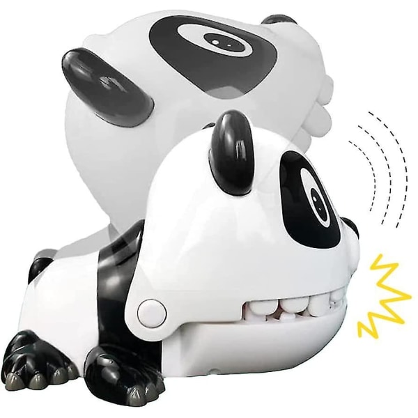 Spoof-legetøj Trick-legetøj Dyre-fingerbid-spil, Panda-håndbid-spil Stress-relief-spil Børnelege (panda)