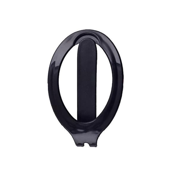2 stk. Barrette Ponytail Holder Clip, sæt med 2 stk. - sort, brun