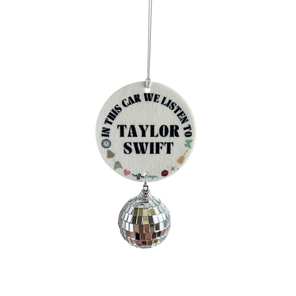 Taylor Swift Ornament Car Decor Aromaterapi Film Garderobe Deodorizer Pendant