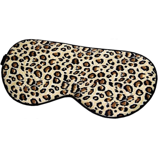 Sömnglasögon, Silke Sovmask Porcelänsmönster Ögonlock Skuggning Ögonlapp Tjock Mjuk Ögonmask Sömn Resa Ögonplåster (Färg: Leopard)
