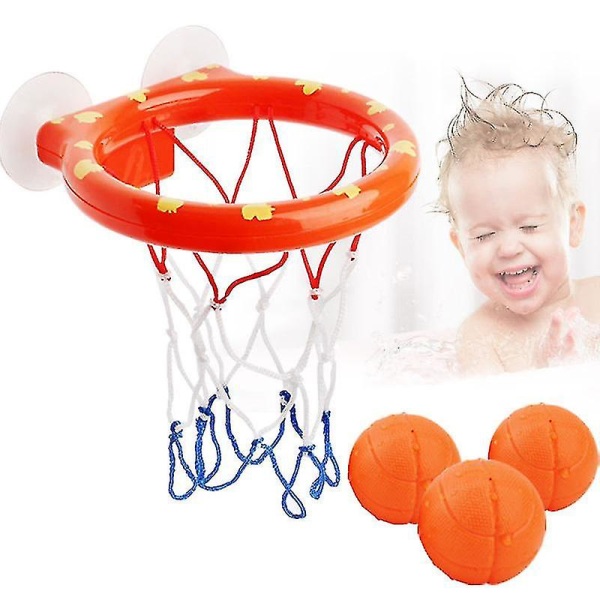 Baderom Sugekopp Basketballramme Leke Vann Basketballramme Innendørs Miniskyting Baby Barnebadeleker