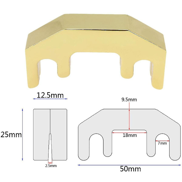 Violinövningsdämpare, Legering Material för Violin 1/2, 3/4, 4/4
