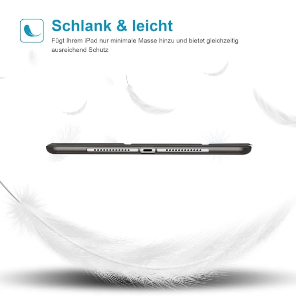 ProCase iPad Air 2 Fodral - Ultra Tunnt Smart Fodral, Lättvikts Stativ Skyddsfodral