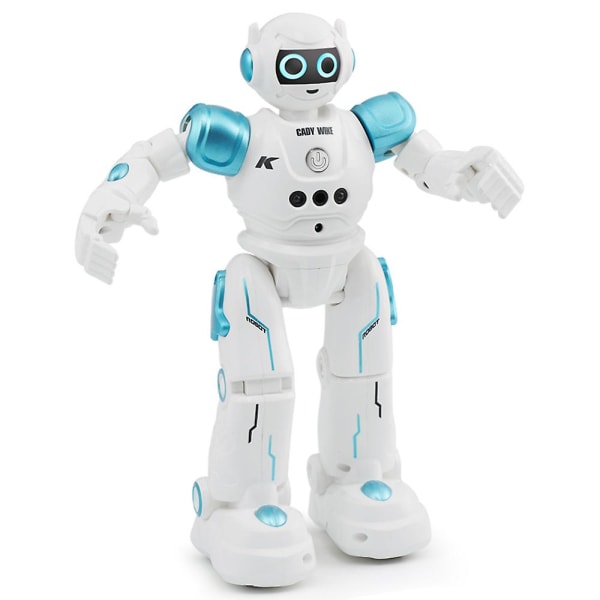 Fjernkontroll Intelligent programmering Robot Pedagogisk barneleke Induksjon Dans Elektrisk (grønn)