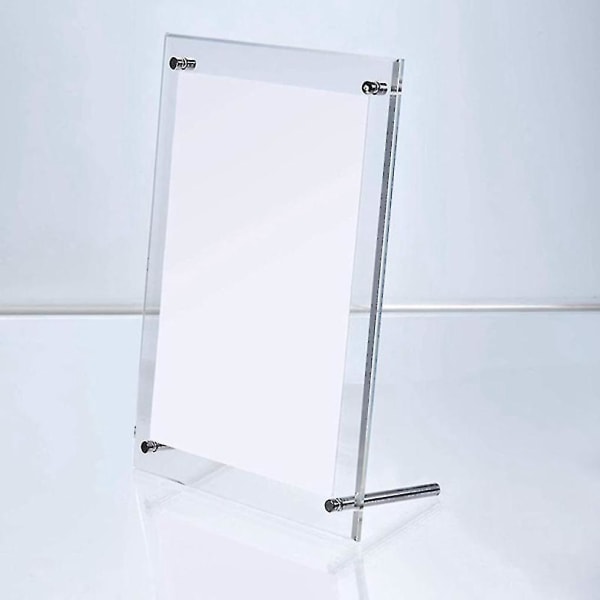 60 stk. Skilte-standoff-skruer Reklameskruer Rustfrit stål-væg-standoff-beslag Glas Akryl Na