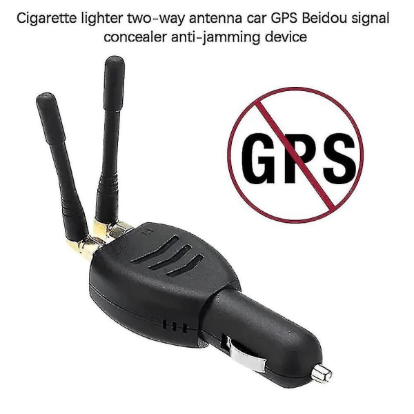 2x Antenni Auton Signaalin Piilottaja Dc12-24v 1500-1600mhz Auton Gps Signaalin Ilmaisin Yksityisyyden Suojaus An