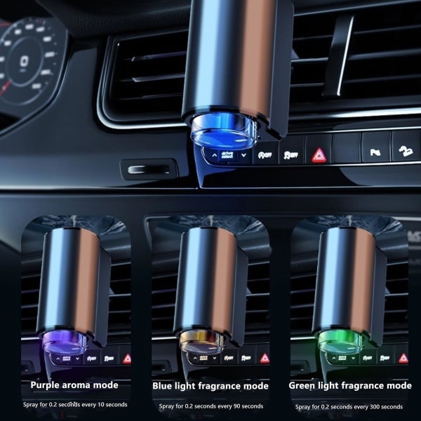 Smart Car Air Diffuser Creative Auto Air Vent Luftfukter Legering Car Air Freshener（Shangri La）