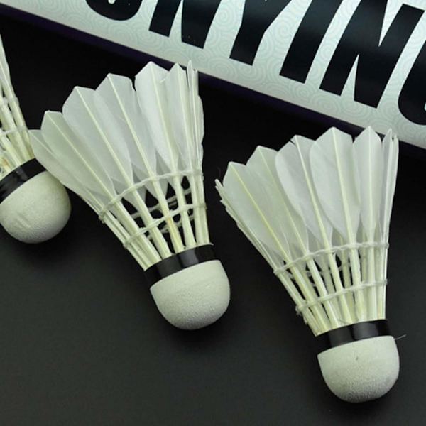 Badmintonboll | Mjuka skumhuvud anka fjäderbollar - Stabil flygande träffövningsboll Tillbehör för ungdomsspelare, inomhus, utomhus