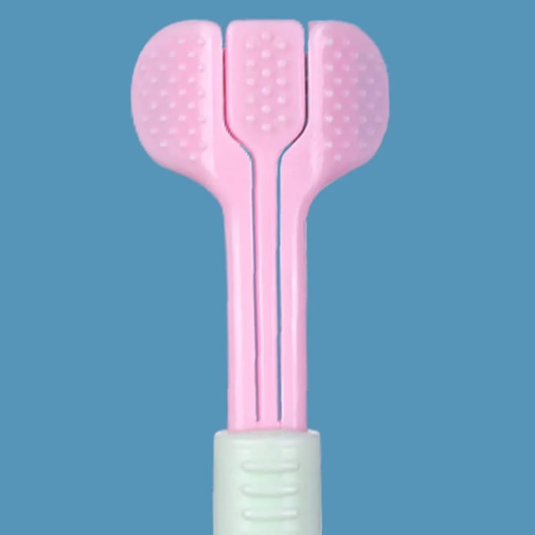 4st barntandborste - 3-sidig tandborste - Total Gum Care