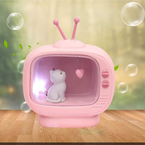 Natlampe,Tegnefilm Kat Natlys, TV-form Dekorativt LED-lys til piger Babyer Børneværelse
