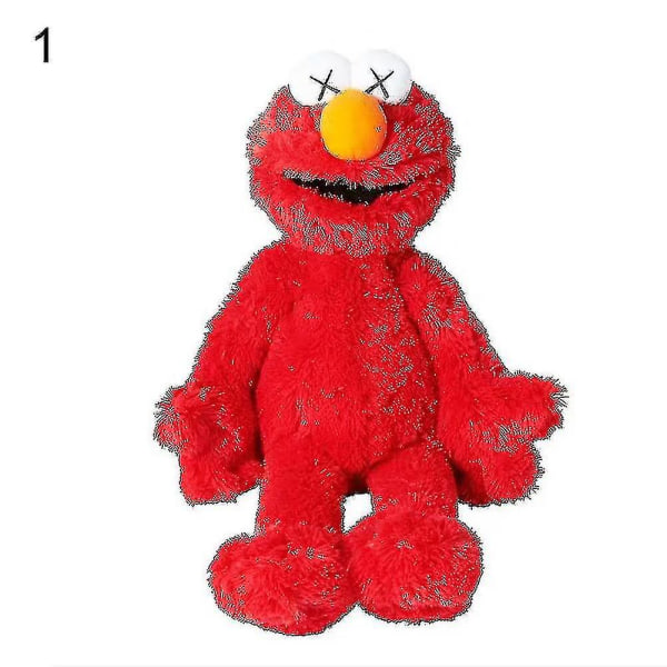 Kaws Sesame Street Elmo Cookie Doll Kids plyschleksak