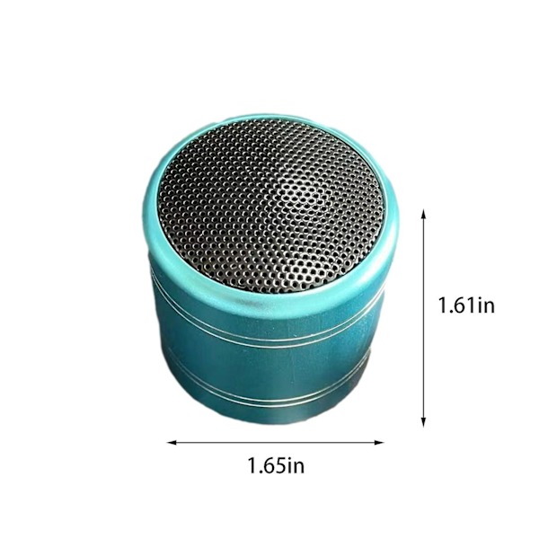 M5 Metall Bluetooth-högtalare Serie Hög Volym Små Stålkanoner Mobiltelefon Trådlös Utomhus Skrivbord Bärbar Liten Högtalare