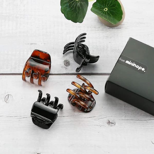 Classics Plastic Medium Claw Clips, Helppo vetää hiukset ylös