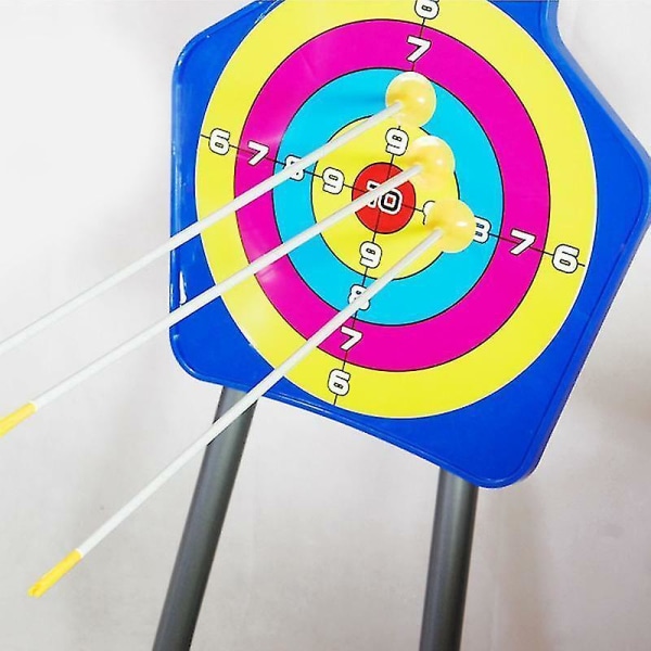 10 kpl Sucker Archery Arrows Pvc harjoitusnuoli Target Arrow lapsille Lelujousi Shytmv (one size)