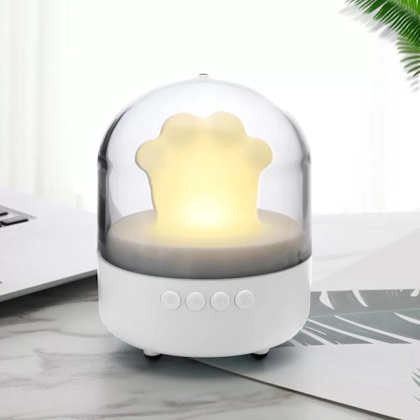 Tasslampa, Bluetooth-högtalare natt, natt smart väckarklocka bärbar trådlös sovrum sänglampa läslampa, musik sova lampa stöd handsfree