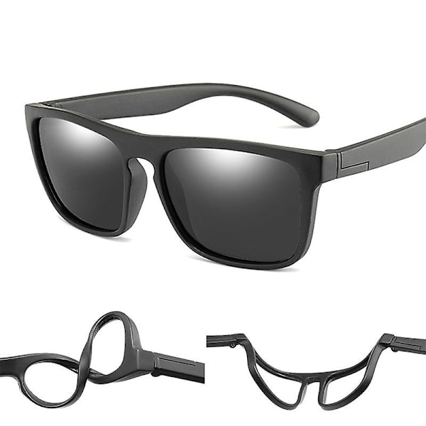 Barn Solglasögon Märke Baby AdultSunglass Polariserad AdultSun Glasögon Flexibel Säkerhetsram UV400 BirtUVay Julgåvor（KPR03-C2）
