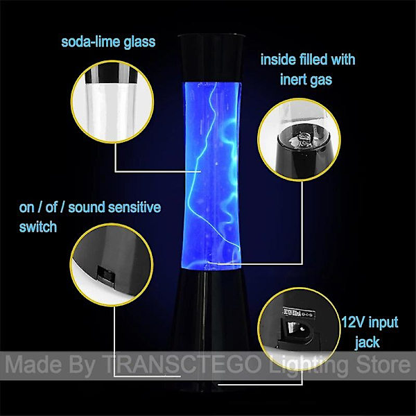 Magisk Plasma Lampa Nyhet Nattljus Touch Control Barn Sovrumsdekoration Plasma Boll Lampa Fest Högtidsgåva Heminredning