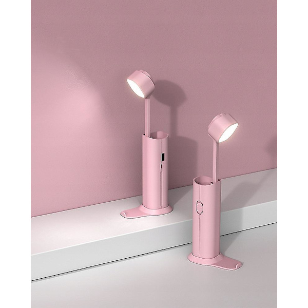 Skrivbordslampa Ögonskydd Bärbar Led Boklampor Studentlampa（D）