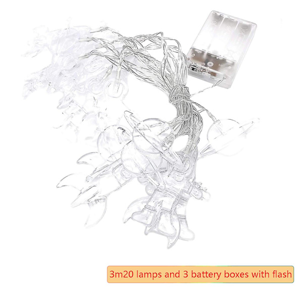 Led Rymd Astronaut Raket Rymd Burst Ball Batterilampa String Hem Sovrum Dekorativ Lampa Flerfärgad