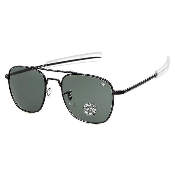Pilotglasögon för flygning, unisex, vintage, designer, amerikansk militär, optiska Ao-solglasögon, De Sol Masculino