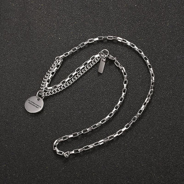 Lagdelte halskæder | Stilfuldt minimalistisk design vedhæng halskæder
