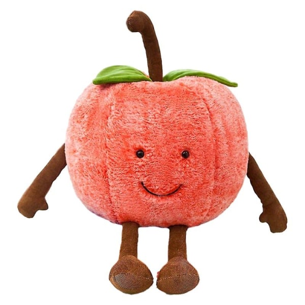 Sarjakuva Cherry Expression Pehmo tyyny hedelmä vesimeloni nukke simulaatio nukkeerä (kirsikka)