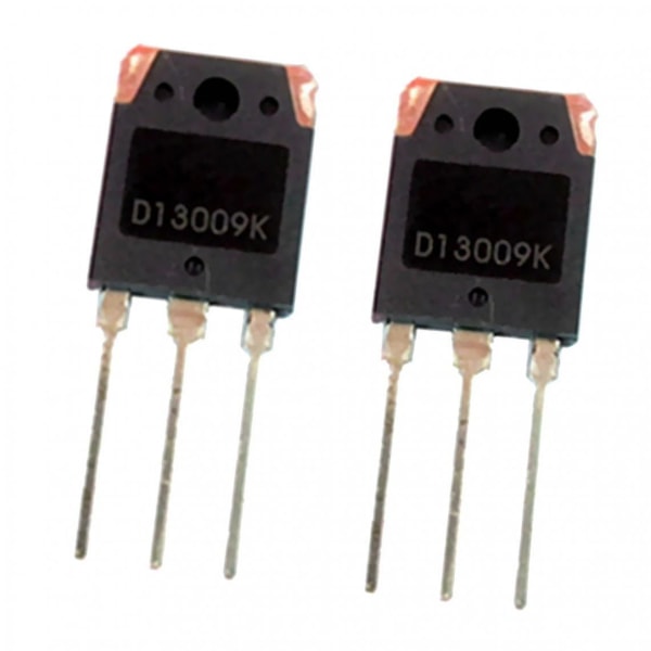 Transistorpar Power Triode Npn-förstärkare Elektrisk utrustning P-kanal 100w 12a D13009k To-3p