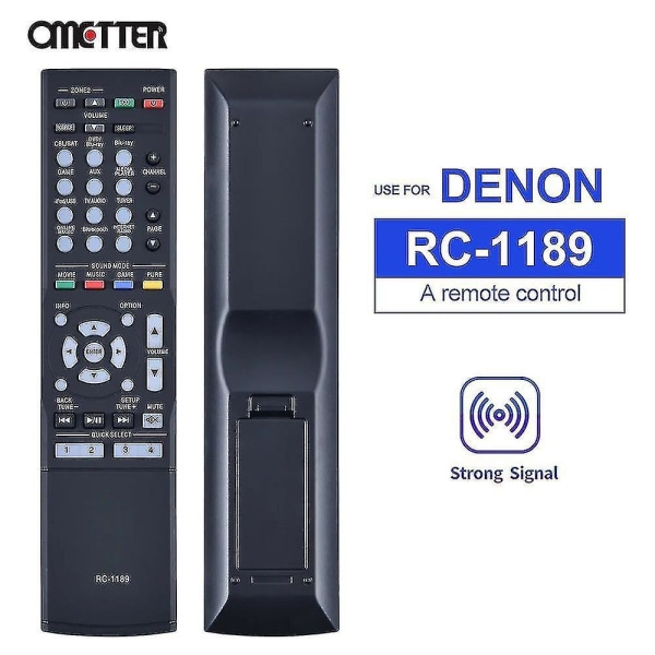 Rc-1189 til Denon fjernbetjening AV-modtager dele Avr-s700w Avr-s710w Avr-s720w Avr-x1100w Avr-x1200w