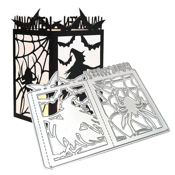 Halloween Witch Metal Cutting Dies Stencil Diy Scrapbooking Album Stempelpapir Ca